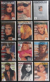 2m0595 LOT OF 12 1994 PENTHOUSE MAGAZINES 1994 every issue from that year, sexy nude images!