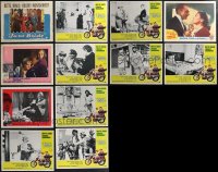 2m0356 LOT OF 12 LOBBY CARDS FROM BETTE DAVIS MOVIES 1940s-1970s includes Bunny O'Hare complete set!