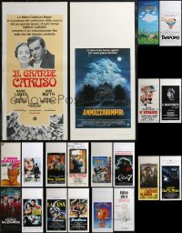 2m0789 LOT OF 20 FORMERLY FOLDED ITALIAN LOCANDINAS 1960s-2010s a variety of movie images!