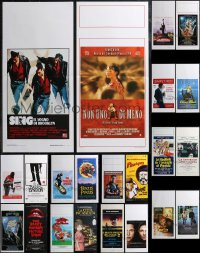 2m0786 LOT OF 22 MOSTLY FORMERLY FOLDED ITALIAN LOCANDINAS 1980s-2010s a variety of movie images!