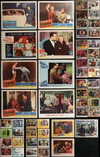 2m0308 LOT OF 67 DRAMA LOBBY CARDS 1930s-1960s incomplete sets from several different movies!