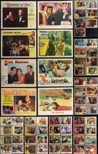 2m0306 LOT OF 71 DRAMA LOBBY CARDS 1940s-1960s incomplete sets from several different movies!