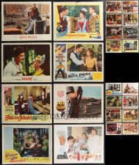 2m0346 LOT OF 24 SWORD & SANDAL LOBBY CARDS 1950s-1960s incomplete sets from several movies!