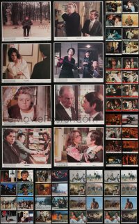 2m0627 LOT OF 80 8X10 COLOR STILLS & MINI LOBBY CARDS 1970s-1980s complete sets from several movies!