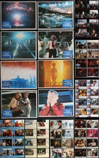 2m0309 LOT OF 64 1980S-90S LOBBY CARDS IN FULL SETS 1980s-1990s complete sets from eight movies!