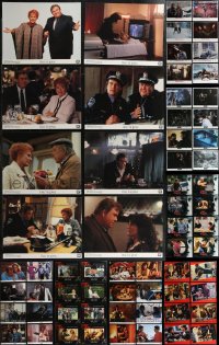 2m0299 LOT OF 80 1980S-90S LOBBY CARDS IN FULL SETS 1980s-1990s complete sets from ten movies!