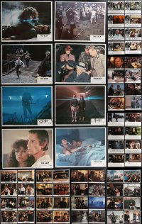 2m0304 LOT OF 72 1980S-90S LOBBY CARDS IN FULL SETS 1980s-1990s complete sets from eight movies!