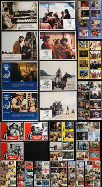 2m0291 LOT OF 107 1970S LOBBY CARDS 1970s incomplete sets from a variety of different movies!