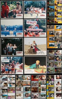 2m0290 LOT OF 109 1970S LOBBY CARDS 1970s incomplete sets from a variety of different movies!