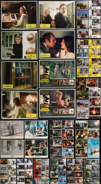 2m0285 LOT OF 132 1970S LOBBY CARDS 1970s incomplete sets from a variety of different movies!