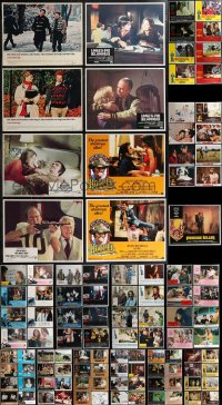 2m0286 LOT OF 129 1970S LOBBY CARDS 1970s incomplete sets from a variety of different movies!