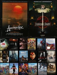 2m0893 LOT OF 26 FORMERLY FOLDED FRENCH 15X21 POSTERS 1990s-2010s a variety of cool movie images!