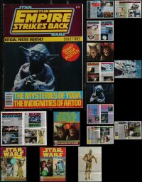 2m0612 LOT OF 4 STAR WARS MOVIE POSTER MAGAZINES 1970s-1980s great images from the first trilogy!