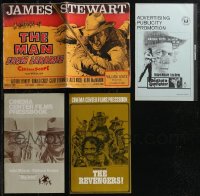 2m0134 LOT OF 8 UNCUT PRESSBOOKS 1950s-1970s advertising for a variety of different movies!