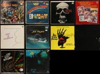 2m0516 LOT OF 9 33 1/3 RPM HORROR/SCI-FI RECORDS 1960s-1980s Monster Rally, Space Stories & Sounds!