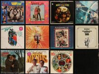 2m0512 LOT OF 11 33 1/3 RPM MOVIE SOUNDTRACK RECORDS 1960s-1980s Beverly Hills Cop, 2001 & more!