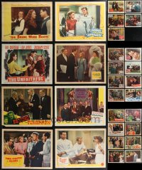 2m0340 LOT OF 29 1940S LOBBY CARDS 1940s great scenes from a variety of different movies!