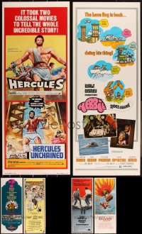 2m0839 LOT OF 12 UNFOLDED 1970S INSERTS 1970s great images from a variety of movies!