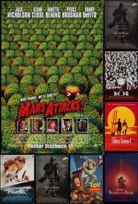 2m1075 LOT OF 14 UNFOLDED SINGLE-SIDED 27X40 ONE-SHEETS 1990s-2000s cool movie images!