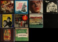 2m0514 LOT OF 9 33 1/3 RPM RECORDS 1950s-1960s soundtrack music from a variety of different movies!