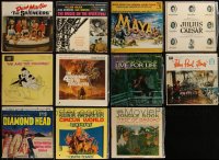 2m0511 LOT OF 11 33 1/3 RPM RECORDS 1950s-1960s soundtrack music from a variety of different movies!