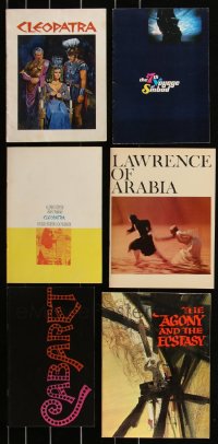 2m0567 LOT OF 5 SOUVENIR PROGRAM BOOKS 1960s-1970s great images & info from a variety of movies!