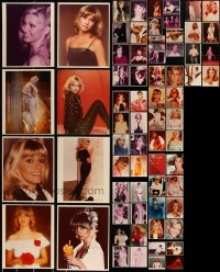 2m0751 LOT OF 68 OLIVIA NEWTON-JOHN COLOR REPRO PHOTOS 1980s wonderful portraits!