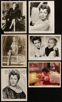 2m0706 LOT OF 6 LANA TURNER 8X10 STILLS 1950s great scenes & portraits from her movies!