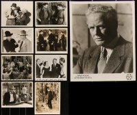 2m0697 LOT OF 9 CHARLES BICKFORD 8X10 STILLS 1930s-1950s great scenes from several of his movies!