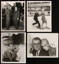 2m0777 LOT OF 4 REPRO PHOTOS FROM ALFRED HITCHCOCK MOVIES 1980s North by Northwest, Vertigo!