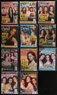 2m0601 LOT OF 11 CHARMED MAGAZINES 2000s Hollie Marie Combs, Alyssa Milano, McGowan, Doherty & more!