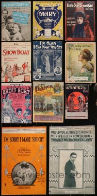 2m0432 LOT OF 11 SHEET MUSIC 1900s-1940s great songs from a variety of different musicians!