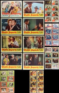 2m0312 LOT OF 64 1950S LOBBY CARDS IN FULL SETS 1950s complete sets from eight different movies!