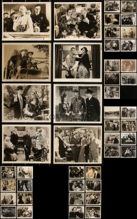 2m0641 LOT OF 45 MOSTLY 1940S 8X10 STILLS 1940s great scenes from a variety of different movies!