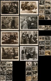 2m0644 LOT OF 42 MOSTLY 1940S 8X10 STILLS 1940s great scenes from a variety of different movies!