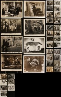 2m0632 LOT OF 55 MOSTLY 1940S 8X10 STILLS 1940s great scenes from a variety of different movies!