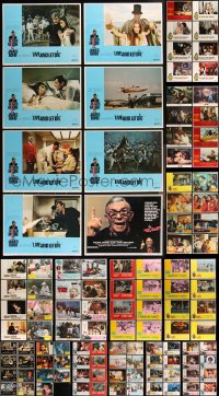 2m0288 LOT OF 113 1970S LOBBY CARDS 1970s incomplete sets from a variety of different movies!