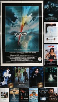 2m0234 LOT OF 19 FOLDED 1980s-2000s ONE-SHEETS 1980s-2000s great images from a variety of movies!