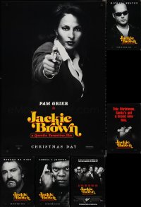 2m1088 LOT OF 6 UNFOLDED SINGLE-SIDED 27X40 JACKIE BROWN ONE-SHEETS 1997 Tarantino, Pam Grier