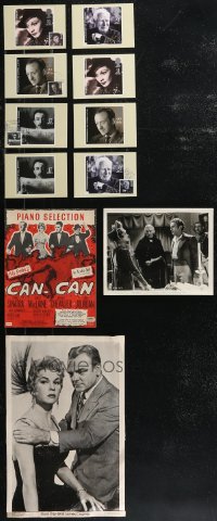 2m0020 LOT OF 11 MISCELLANEOUS ITEMS 1930s-1980s a variety of cool different movie images!