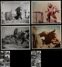 2m0763 LOT OF 20 7TH VOYAGE OF SINBAD COLOR & BLACK & WHITE REPRO PHOTOS 1980s special FX scenes!