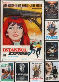 2m0083 LOT OF 15 FOLDED ITALIAN ONE-PANELS 1970s-2000s great images from a variety of movies!