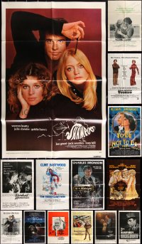 2m0241 LOT OF 15 FOLDED MOSTLY 1980S ONE-SHEETS 1980s great images from a variety of movies!