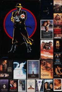 2m1007 LOT OF 28 UNFOLDED MOSTLY SINGLE-SIDED MOSTLY 27X40 ONE-SHEETS 1980s-1990s cool movie images!