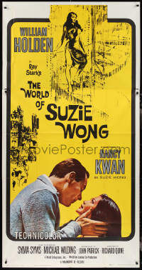 2p0482 WORLD OF SUZIE WONG 3sh R1965 William Holden was the first man that Nancy Kwan ever loved!