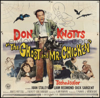 2p0460 GHOST & MR. CHICKEN 6sh 1966 Don Knotts, you'll be scared til you laugh yourself silly!