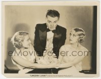 2p1817 BLONDE CRAZY 8x10.25 still 1931 James Cagney between Joan Blondell & Noel Francis with cash!