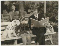 2p1983 SHADOW OF THE THIN MAN 7.25x9.5 still 1941 William Powell reading to Dickie Hall & Asta!