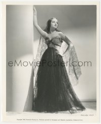 2p1989 SPAWN OF THE NORTH 8.25x10 still 1938 Dorothy Lamour in Spanish gown designed by Edith Head!
