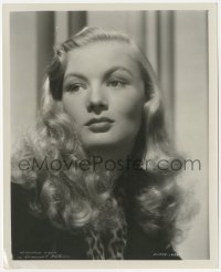 2p2008 VERONICA LAKE 8.25x10 still 1940s lovely Paramount studio portrait with her trademark hair!